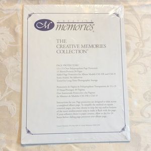 Creative Memories 12 x 15 Page Protectors